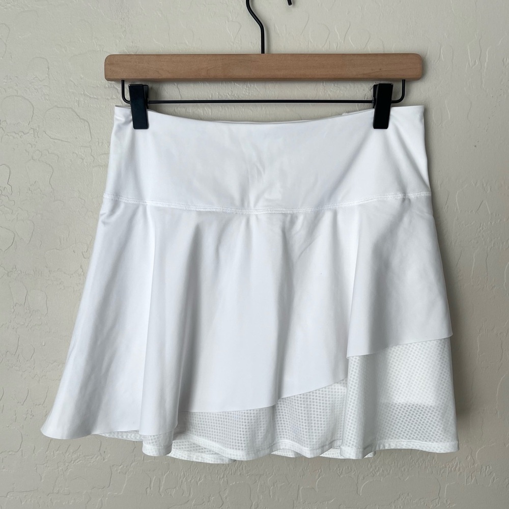 Athleta Ace mesh tennis golf skort white Small - Picture 3 of 12